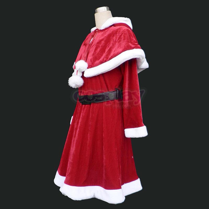 Déguisement Cosplay Lady robes de Noël 9 Rouge Boutique de France