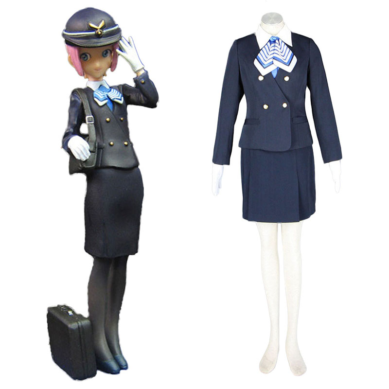 Déguisement Cosplay Aviation Uniform Culture Stewardess 7 Boutique de France