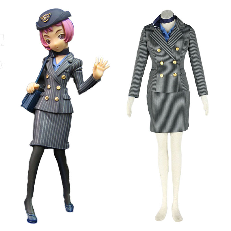 Déguisement Cosplay Aviation Uniform Culture Stewardess 8 Boutique de France