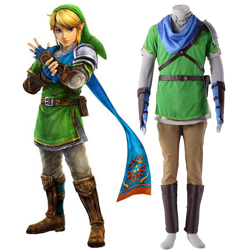 Déguisement Cosplay The Legend of Zelda Hyrule-Warriors Link 5 Boutique de France