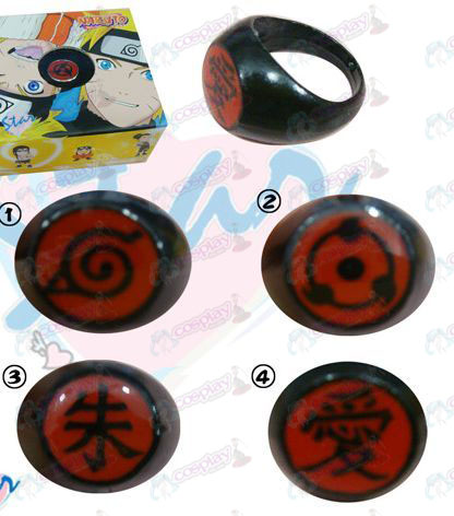 4 modèles Naruto Ring (a)