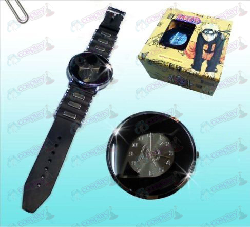 Naruto Konoha noir montres