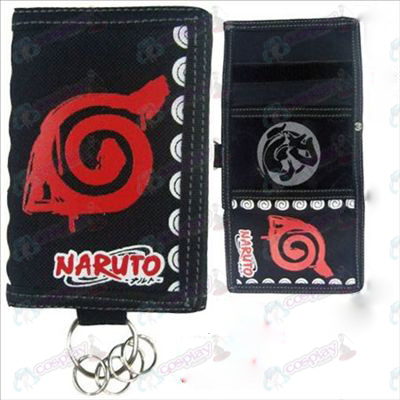 15-149 aiguille bordure Fold Wallet 02 # Naruto