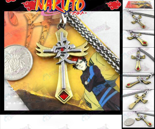 Naruto mot amour bracelet en bronze