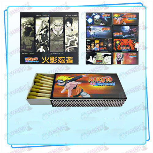 Matchs Naruto paniers (petite boîte contenant 8)