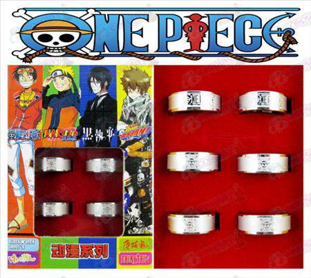 One Piece Chopper accessoires givré Ring (6 / set)