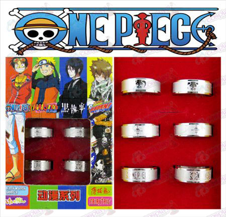 Accessoires One Piece de glace givrée Ring (6 / set)