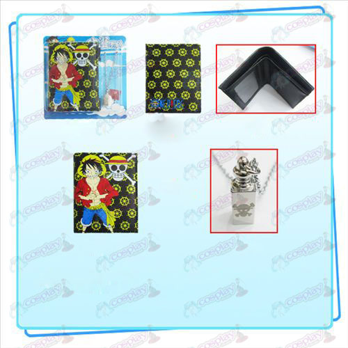 Luffy Accessoires One Piece Combo collier bourse