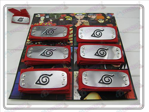 Naruto Konoha monté bandeau rouge 6