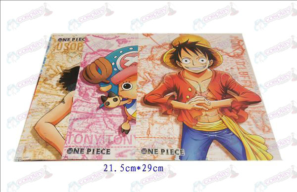 9, deux ans après le Accessoires One Piece affiche en relief 21.5 * 29