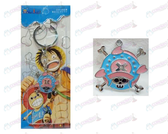 Accessoires One Piece ans Houqiao Ba logo porte-clés