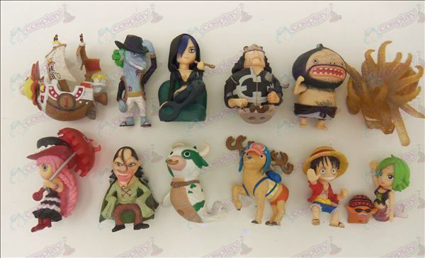 12 Accessoires One Piece de poupée