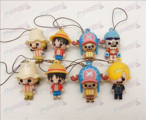 8 modèles Accessoires One Piece de poupée mobile sangle (Frankie) mobile