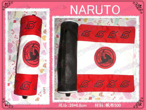 Naruto Reel Pen drapeau (rouge)