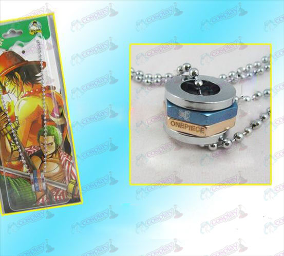 Accessoires One Piece hexagonal tour collier d'or