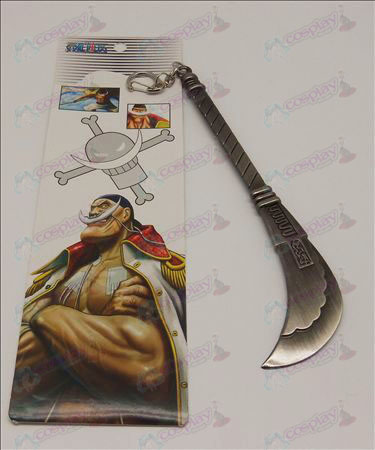 Accessoires One Piece barbe blanche boucle de couteau (Large 20cm)