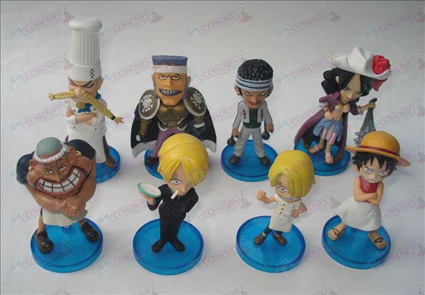 8 modèles Accessoires One Piece de berceau de poupée