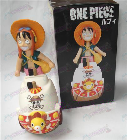 Une boîte de Piece Luffy accessoires de poupée d'argent (Sonne 15cm)