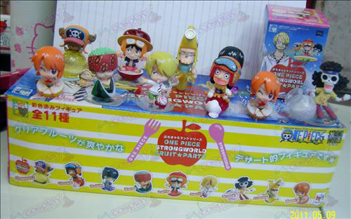 10 Fruit Party Accessoires One Piece de poupée