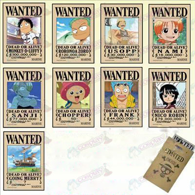 One Piece Luffy accessoires 9 Enfants mandats avaient