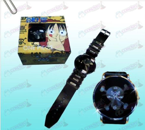 Accessoires One Piece Crâne noir montres