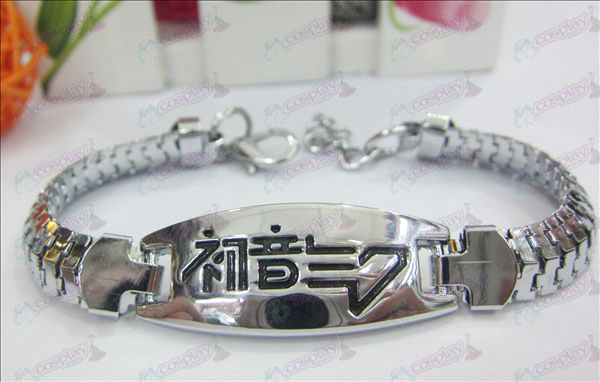 Nouveau logo Hatsune bracelet au goutte à goutte