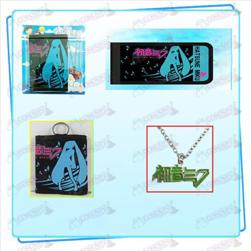 Accessoires Hatsune Miku collier Fold Wallet combo (collier de distribution aléatoire