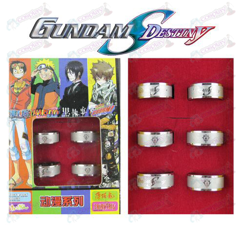 Accessoires Gundam givré Ring (6 / set)