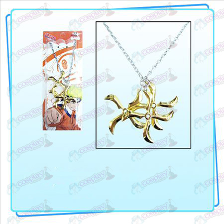 Fléchettes Naruto trois collier chargé (Gold)