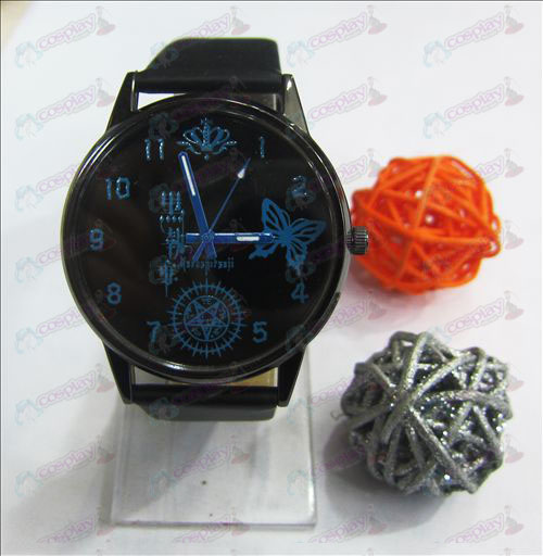 Accessoires Black Butler de bonbons de couleur série montres
