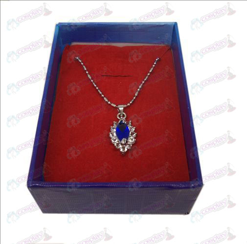 D coffret Accessoires Black Butler collier de diamant (bleu)