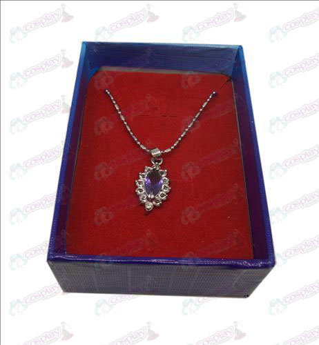D coffret Accessoires Black Butler collier de diamant (Violet)