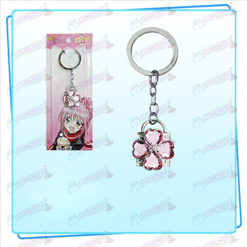 Accessoires Shugo Chara! cadenas porte-clés (argent verrouiller Pink Diamond)