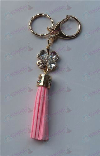 Shugo Chara! Diamant blanc Keychain accessoires (rose)