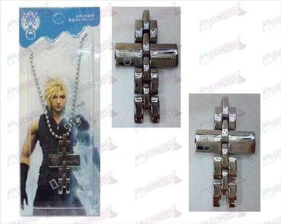 Finales accessoires Fantasy bicolore collier de croix