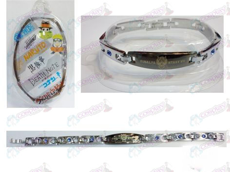Accessoires bracelet diamant Final Fantasy acier inoxydable