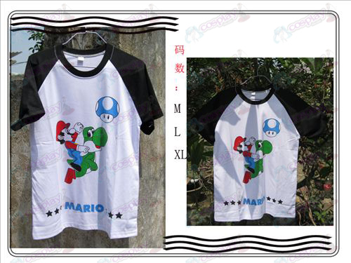 Super Mario Bros T-shirt Accessoires Noir