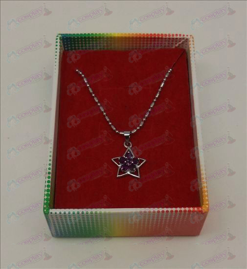 Accessoires Lucky Star collier de diamant (Violet)