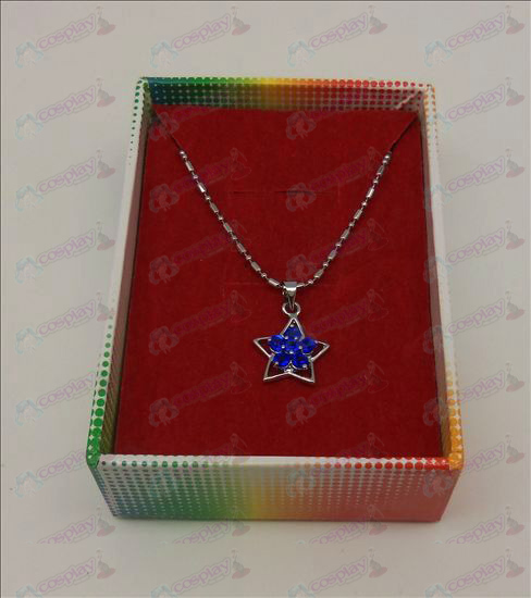 Accessoires Lucky Star collier de diamant (bleu)