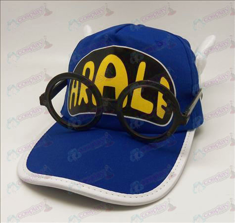 Ala Lei chapeau + lunettes (bleu)