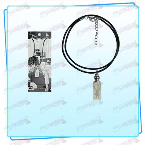 Accessoires Death Note poids noir collier de corde