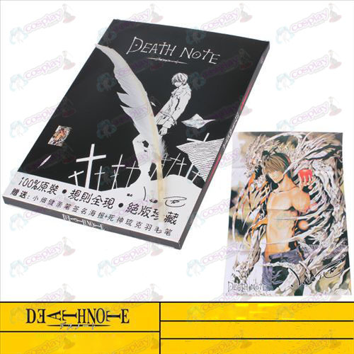 Accessoires Death Note pour hommes de haute qualité ont signalé le plus grand ordinateur portable ainsi plume CDI
