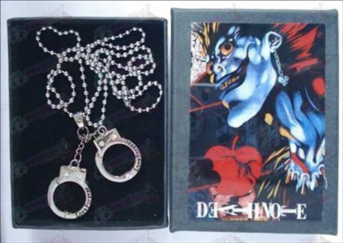 Accessoires Death Note menottes avec un collier de diamants (encadré)
