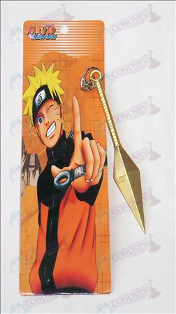 Naruto souffrent pas de boucle de couteau (or 15cm)