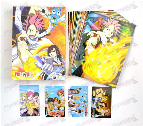 Accessoires Fairy Tail Cartes postales + Carte A