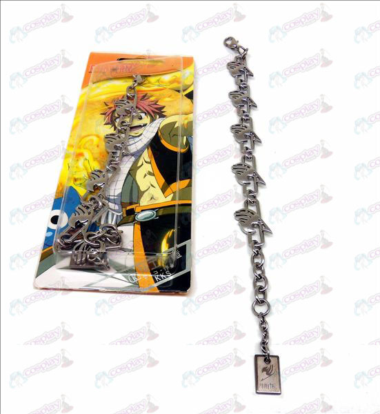 DAccessoires Fairy Tail bracelet en métal de logo