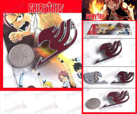 Fairy Tail (rouge) Broche