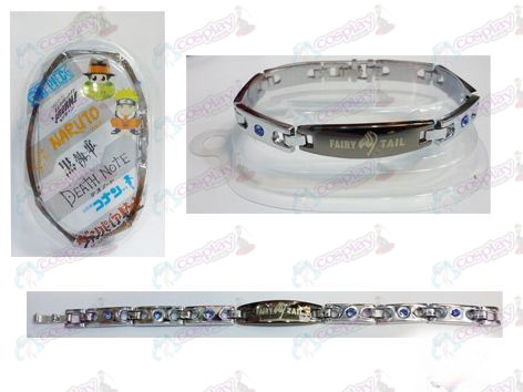Accessoires Fairy Tail bracelet diamant en acier inoxydable