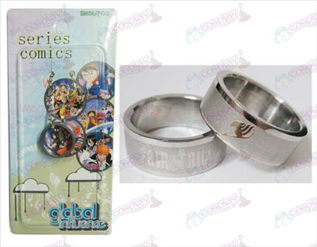 Accessoires Fairy Tail carte de l'anneau givré installé