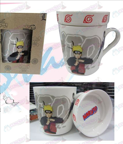 Cartoon tasse en céramique (avec couvercle) Naruto